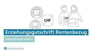 Erziehungsgutschrift bei Rentenbezug – GastroSocial erklärt [upl. by Emmerie]