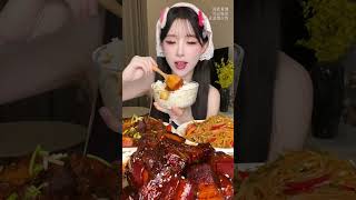 chinese food eating asmr PART8 shorts [upl. by Franck87]