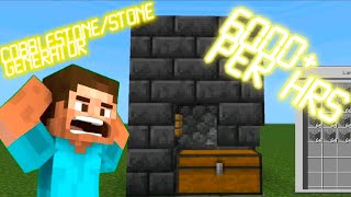 How To Make a Cobblestone Generator Nexus plays [upl. by Fidelis]