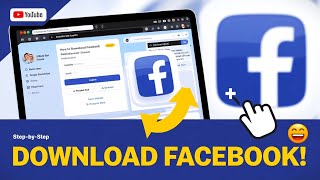 How to Download Facebook on Laptop  Facebook Install Kaise Kare on PC [upl. by Gayn]