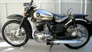 1958 Honda Benly JC58 [upl. by Lehsar]