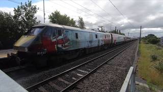 Northallerton Railway Station Northallerton North Yorkshire England  15 August 2019 [upl. by Skerl631]