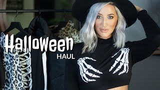 MASSIVE HALLOWEEN HAUL with BOOHOO [upl. by Yssim577]