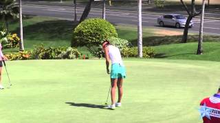 Michelle Wie shoots 2under to open LOTTE Championship [upl. by Northway]