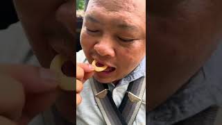 Lets have a snack farming videoshort shorts bushcraft snacks singlemom outdoors [upl. by Edyaj]