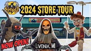 2024 Spirit Halloween  Full Walkthrough  New Animatronics amp Props  Livonia Michigan [upl. by Bunker]