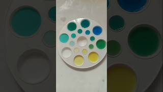 Colormixing water color art colormixing painting drawing clayclayart shorts [upl. by Eerb]