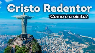 Como é a visita ao Cristo Redentor no Rio de Janeiro [upl. by Krongold534]