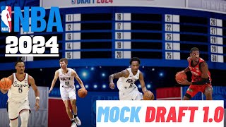 NBA Mock Draft 10 Full First Round [upl. by Ornas]