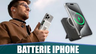 LA MEILLEURE BATTERIE EXTERNE POUR IPHONE  Anker PowerBank MagGo [upl. by Earle]