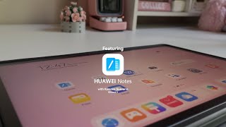 HUAWEI Notes Tutorial amp Walkthrough  HUAWEI MatePad 11 PaperMatte Edition Digital Journaling [upl. by Ecirtac]