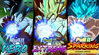 Dragon Ball Legends All Summoning Animations Meanings Explained  HD Widescreen dblegends [upl. by Laise]