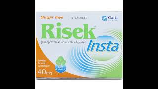 Information Risek 40 mg sachets [upl. by Annoed]