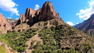 Grand Canyon  North Kaibab Trail to Roaring Springs and Manzanita Rest [upl. by Gnilyam]