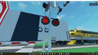 Playing 2 Railroad Crossing Games With Alot Of Street Crossings Part 1 [upl. by Rep]