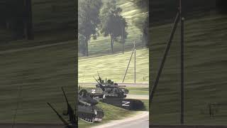 Ukrainian Javelin Missile vs Russian T72 Tanks  Military Simulation ArmA 3 [upl. by Eonak]