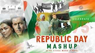 Republic Day Mashup 2024  HS Visual Music x Papul  Best Patriotic Song 2024 Mashup [upl. by Hannahsohs]