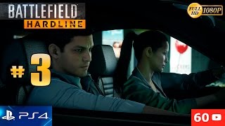 Battlefield Hardline Parte 3 Español Gameplay PS4  Campaña Episodio 2Mision 2 60FPS Guia 100 [upl. by Fredkin]