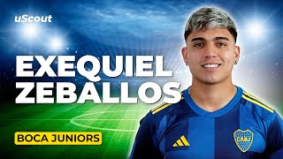 How Good Is Exequiel Zeballos at Boca Juniors [upl. by Inneg]