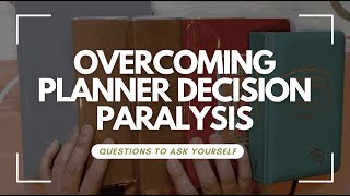 How to Overcome Planner Decision Paralysis for 2025  The Stationery Junkie [upl. by Myra]