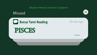 🧩Pisces🧩Bonus🐍 Word On The Street 🧑🏽‍🎤Timeless Tarot Reading💚 [upl. by Alrats]