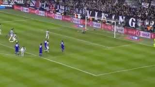 Juventus  Sampdoria 12 Sky HD Highlights Serie A 19 giornata 06012013 [upl. by Landing152]