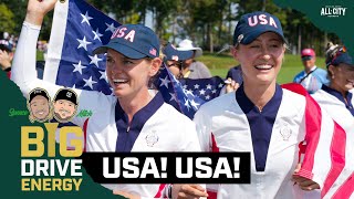 Nelly Korda Rose Zhang and Team USA Defeat the European Team in Solheim Cup [upl. by Spiegelman456]