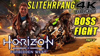 Horizon Forbidden West Slitehrfang  4k gameplay RTX 4080 ultra settings  P3 [upl. by Sesilu]