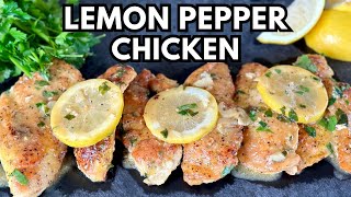 Delicious Juicy Lemon Pepper Chicken Recipe  A Must Try [upl. by Francene]