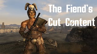 Fallout New Vegas The Fiends Cut Content [upl. by Waylon669]