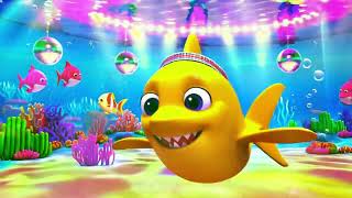 Baby Shark WILD Underwater Dance Party Kids Song Disco Music [upl. by Barnett644]