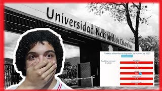 ¿LOGRAMOS UN MILAGRO  REACCIÓN A LOS RESULTADOS DEL EXAMEN DE ADMISIÓN UNAL [upl. by Lengel]