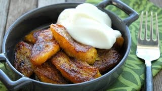 Easy Sweet Fried Plantain RecipeHow to make video [upl. by Nelly]