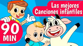 Las 50 Mejores Canciones Infantiles Canciones infantiles [upl. by Cerf]