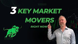 3 key market movers right now [upl. by Lodnar558]