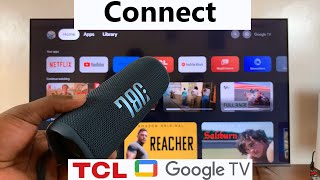 How To Connect Bluetooth Speaker To TCL Google TV [upl. by Dedric]