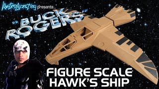 Buck Rogers in the 25th Century  Figure Scale Hawk Fighter [upl. by Beniamino364]