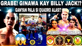 BILLY JACK SANCHEZ NAKATIKIM NG BAGSIK NG ANGAS NG PINAS QUADRO ALASANG LABANG ALAS VS HALIMAW [upl. by Rowell194]