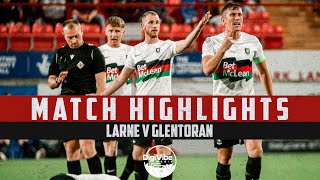 Larne vs Glentoran  County Antrim Shield 2021 21 [upl. by Notse231]