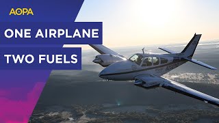 AOPA Baron Flies with Unleaded Fuel [upl. by Gretal]