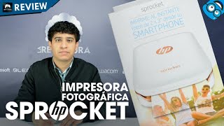 Review Impresora HP Sprocket X7N07A [upl. by Nosydam]