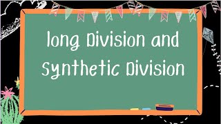 Polynomial Long Division vs Synthetic Division Which Method to UseKhan Academy [upl. by Seraphina]