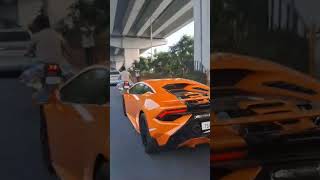 Lamborghini Huracan technica LP6402 Arancio borealis shadehyderabadautomobilehyderabadsupercars [upl. by Fortunio]