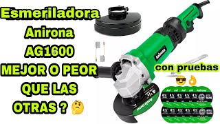 Esmeriladora Anirona AG1600 parati herramientas newtools tips fypシ゚viral fyp fy fypp tool [upl. by Sauncho193]