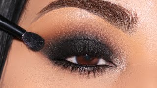 A Black Smokey Eye that WONT Scare You [upl. by Zohar897]