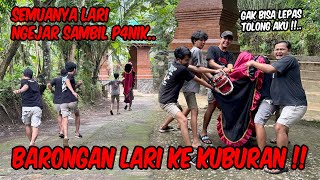 Pertanda apakah ini  BARONGAN BLEDUG MENDADAK LARI KE ARAH KUBURAN [upl. by Mersey]