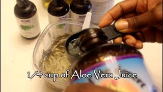 How to make Bentonite Clay Hair Mask [upl. by Dualc]