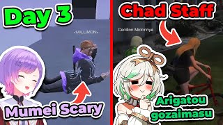 holoGTA Day 3 Chaotic Moments Worm Mumei And Ceci VS Laplus  Hololive  holoGTA Highlights [upl. by Eltotsira]