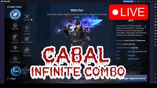 Cabal Infinite Combo Mobile Live Dungeon Hunt Items [upl. by Lonna]