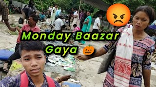 Samaan Lane Monday Baazaar Gaya Hoon 🤗 Aur Banjaa Ko School Se Laaya AmritOrganicVlogs [upl. by Wolbrom]